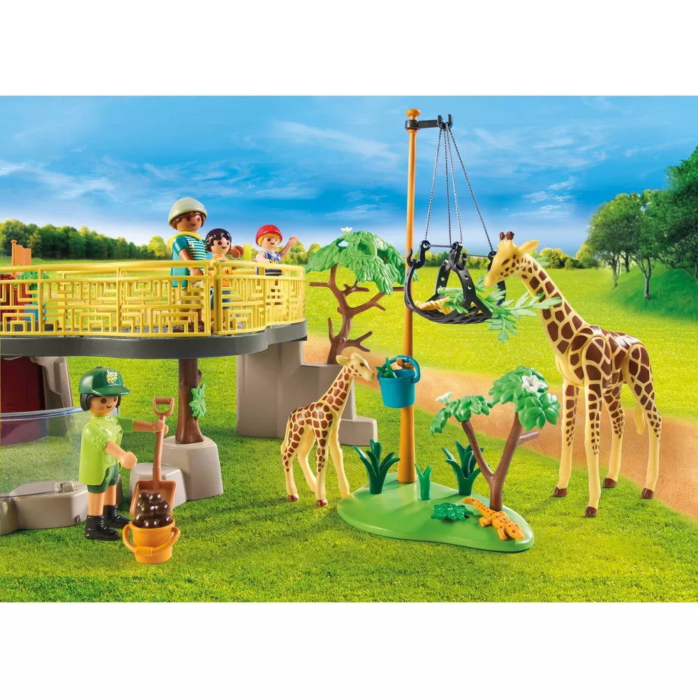 Playmobil Adventure Zoo Set 71190 Curious Kids Toy Lab