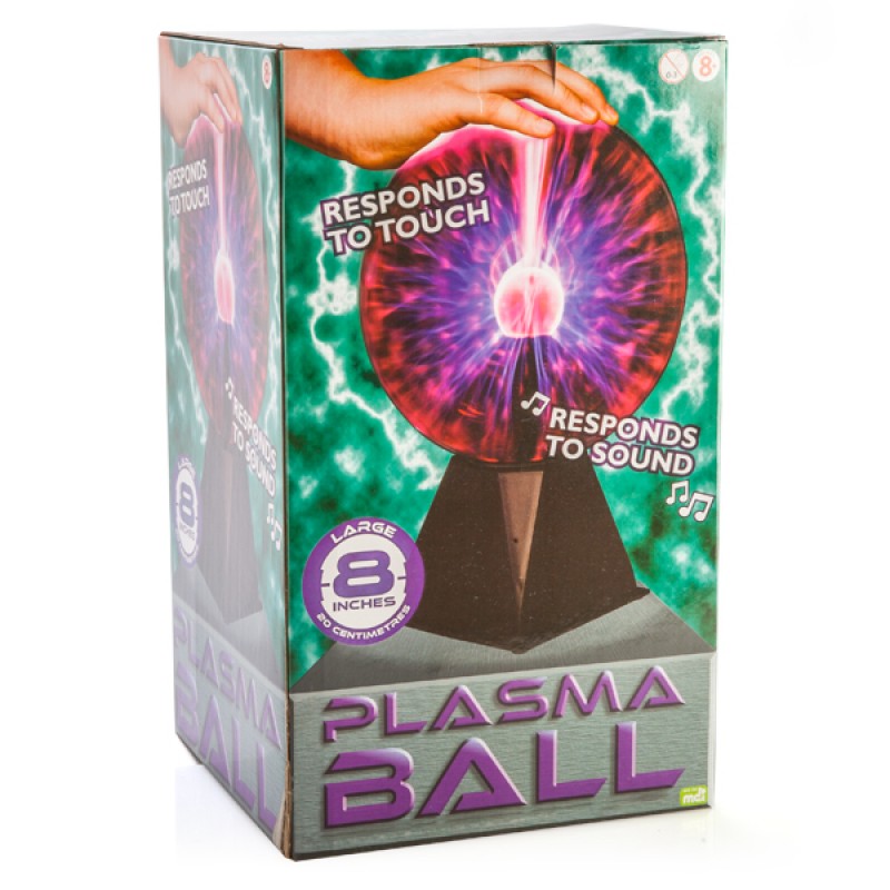 large plasma ball curious kids toy lab