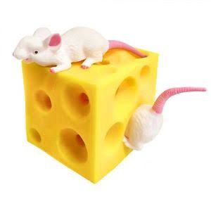 Very Stretchy Mice and Cheese. Stretchy Mice and Cheese is a fun focus aid  and a quiet fidget that doesn't disturb others.