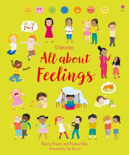 All About Feelings Book from Usborne Books at Curious Kids Toy Lab