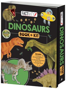 dinosaurs factivity book and kit set