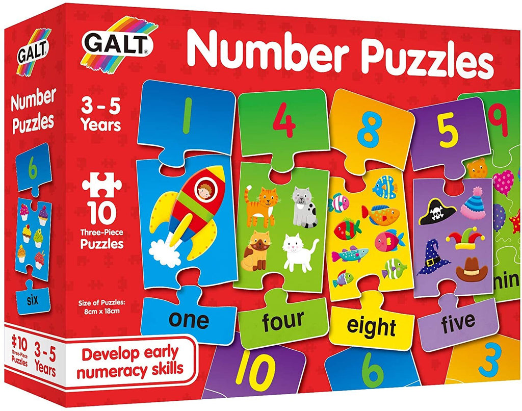 Galt Number Puzzles Curious Kids Toy Lab