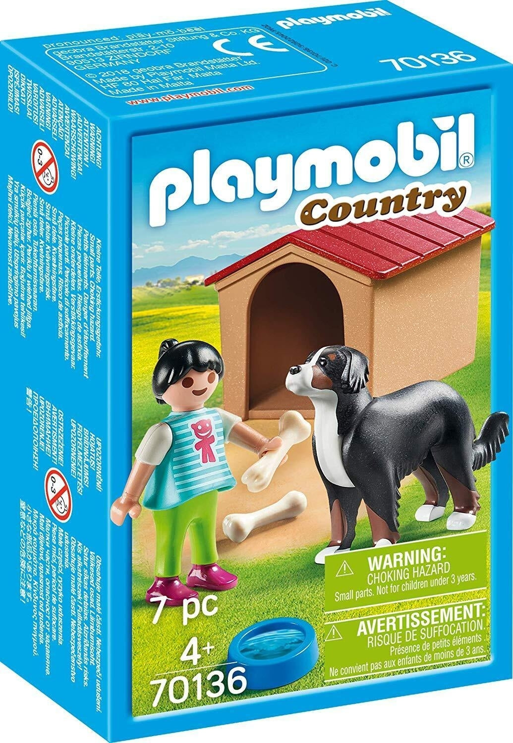 Playmobil Dog with Doghouse Curious Kids Toy Lab