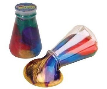 rainbow slime in flask Curious Kids Toy Lab